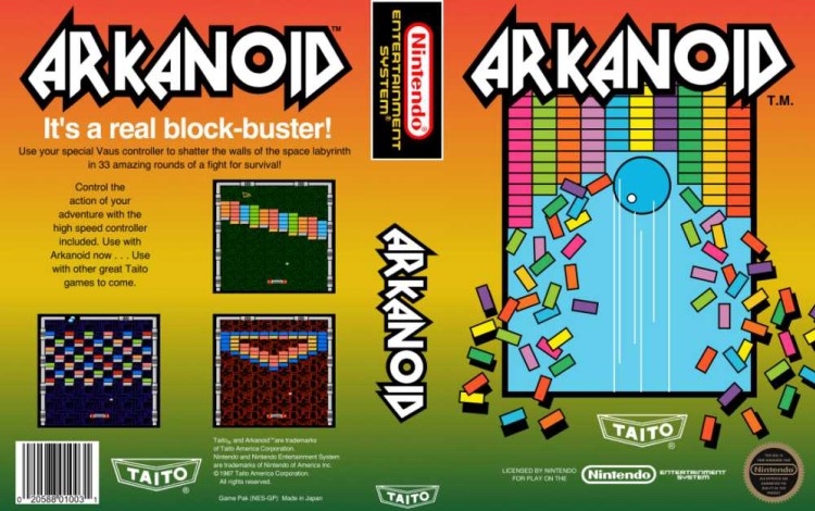 Arkanoid - Nintendo NES | VideoGameX