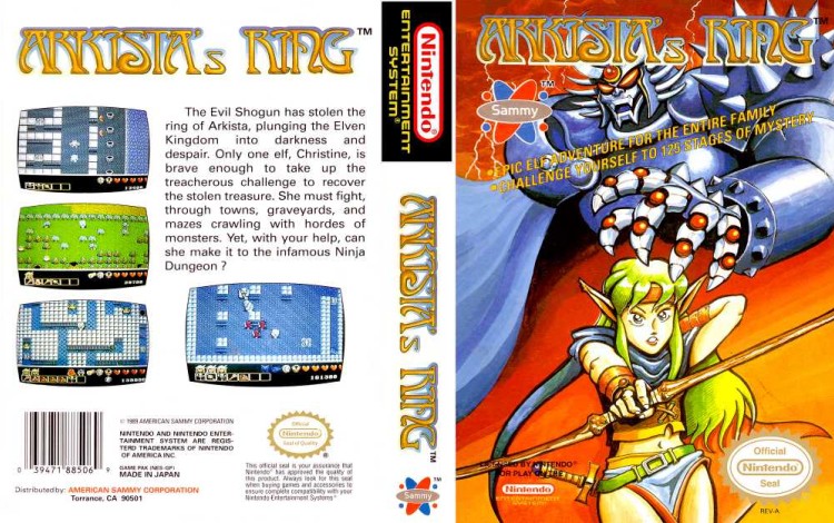 Arkista's Ring - Nintendo NES | VideoGameX