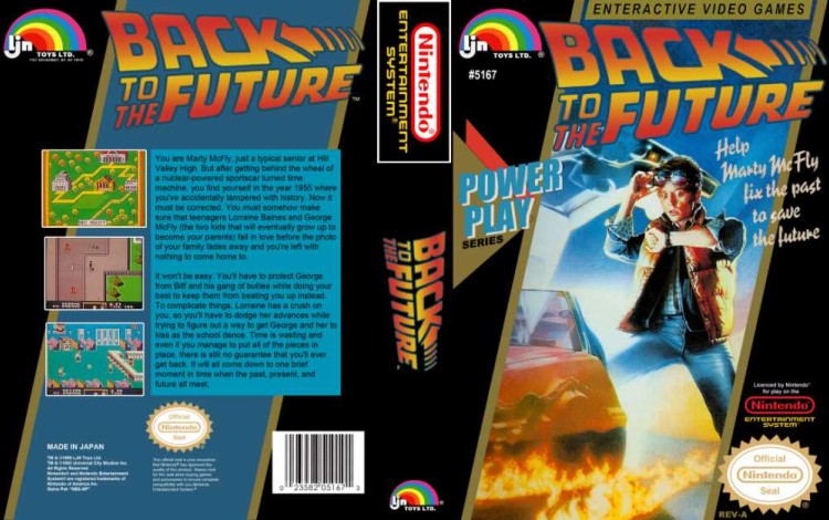 Back to the Future - Nintendo NES | VideoGameX