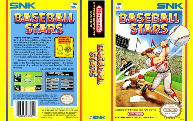 Baseball Stars - Nintendo NES | VideoGameX