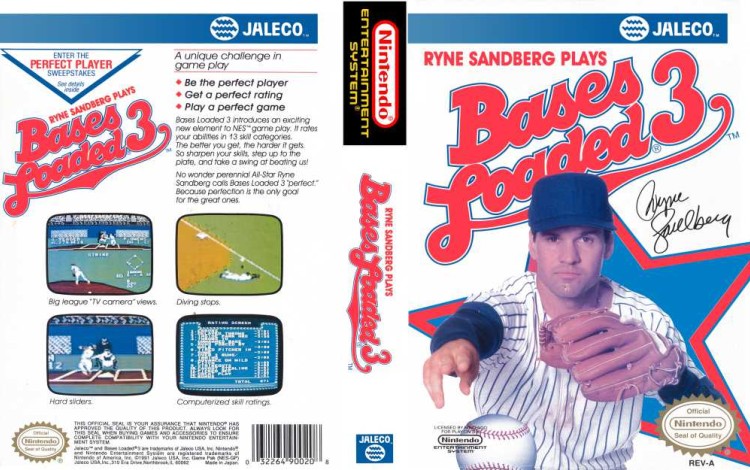 Bases Loaded 3 - Nintendo NES | VideoGameX