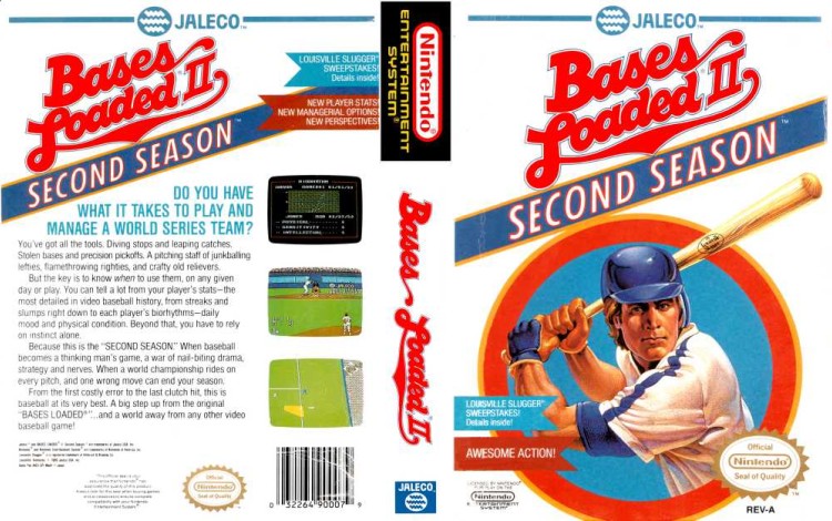 Bases Loaded II: The Second Season - Nintendo NES | VideoGameX