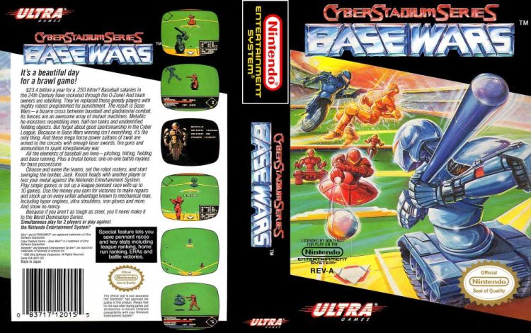 Base Wars: Cyber Stadium Series - Nintendo NES | VideoGameX