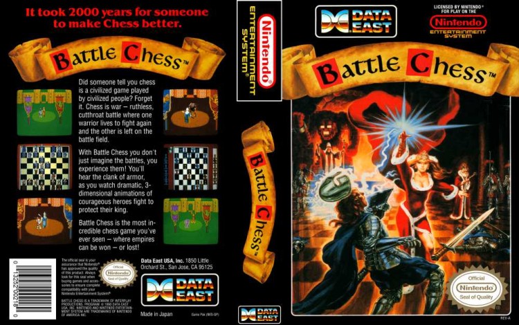 Battle Chess - Nintendo NES | VideoGameX