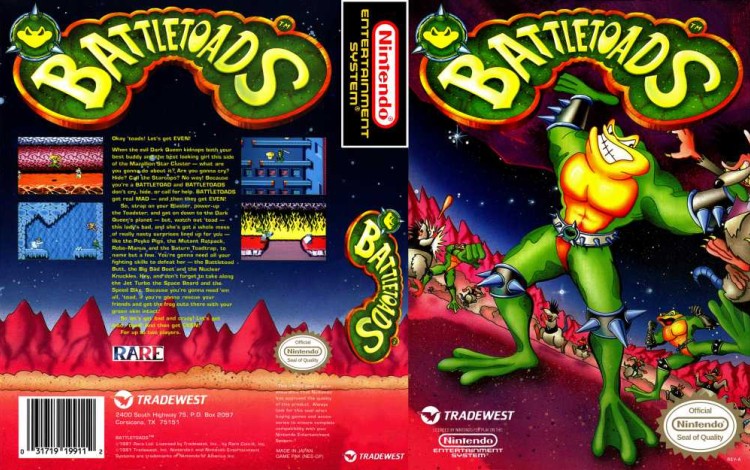 Battletoads - Nintendo NES | VideoGameX