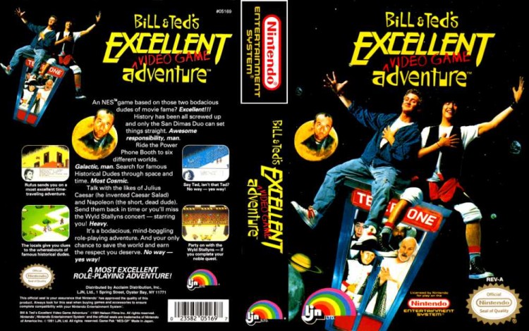 Bill & Ted's Excellent Video Game Adventure - Nintendo NES | VideoGameX