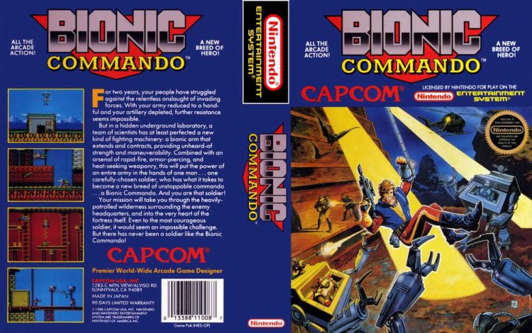 Bionic Commando - Nintendo NES | VideoGameX