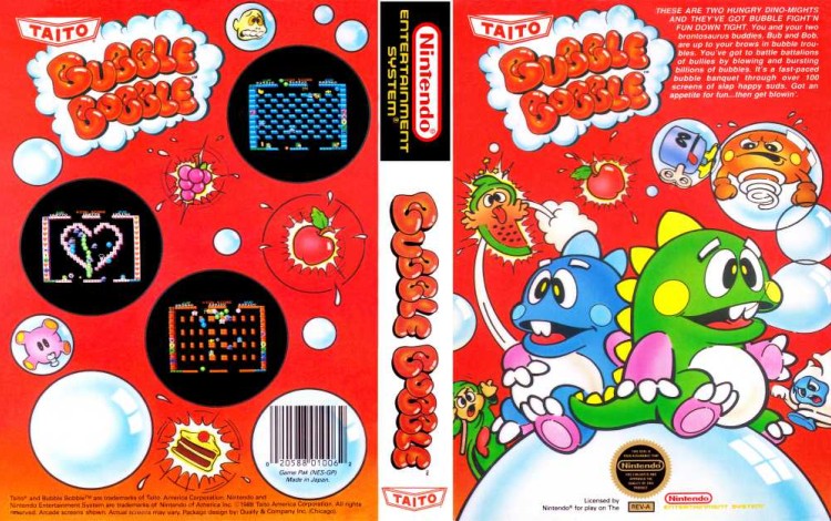 Bubble Bobble - Nintendo NES | VideoGameX