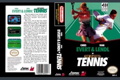 Chris Evert & Ivan Lendl in: Top Players' Tennis - Nintendo NES | VideoGameX