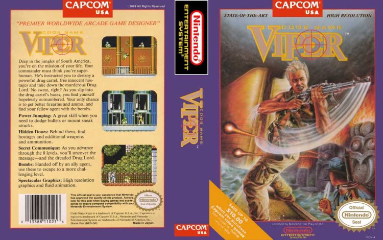 Code Name: Viper - Nintendo NES | VideoGameX