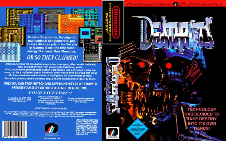 Deathbots - Nintendo NES | VideoGameX