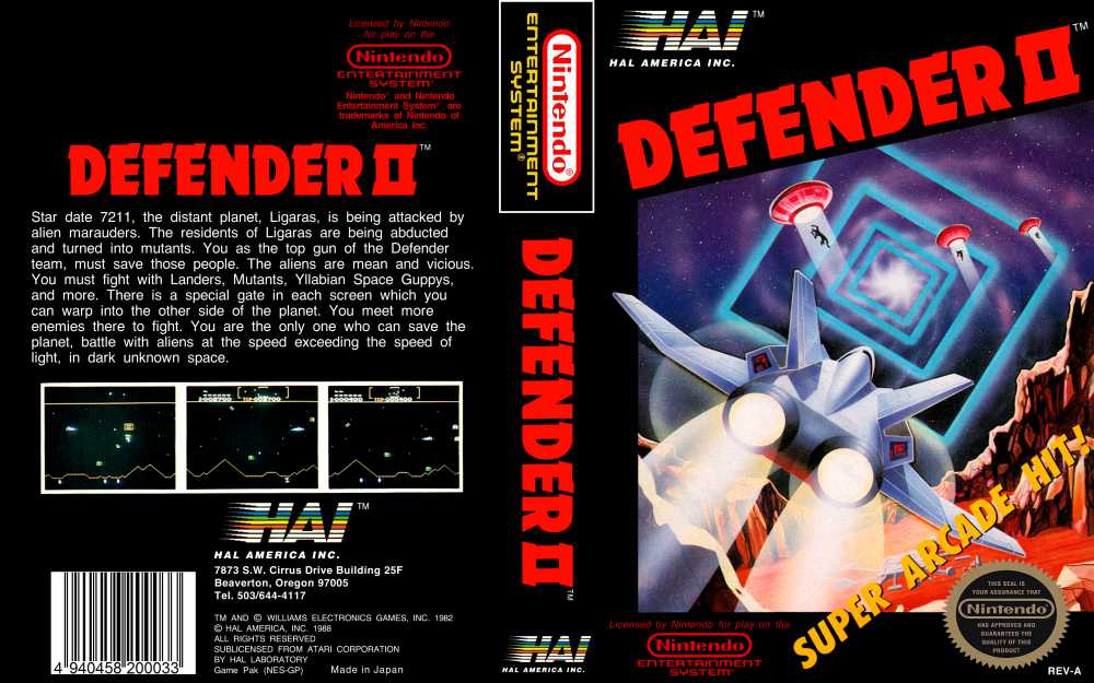 defender2-1000x625w - Defender II (Stargate) [NES][MF] - Juegos [Descarga]