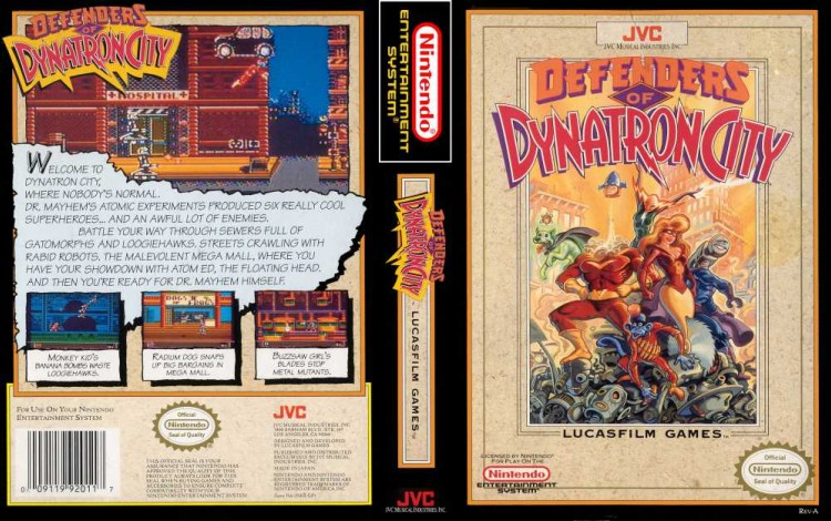 Defenders of Dynatron City - Nintendo NES | VideoGameX