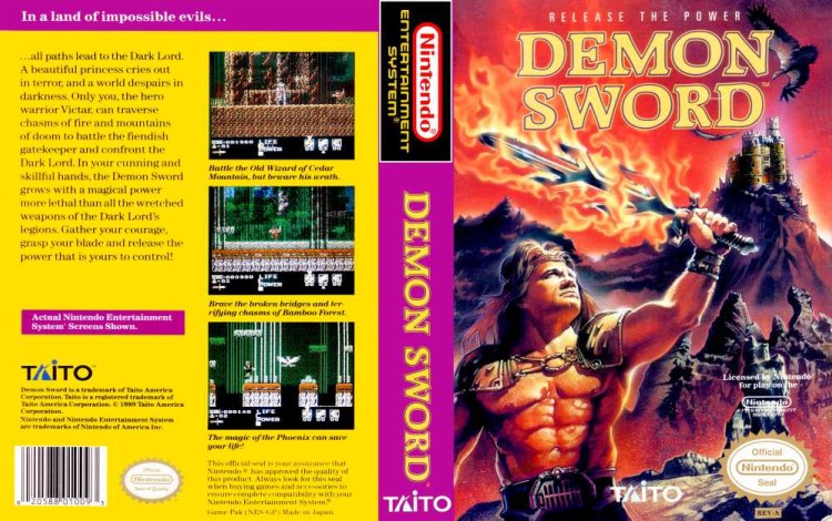 Demon Sword - Nintendo NES | VideoGameX