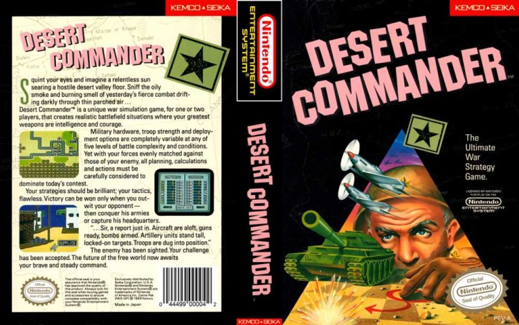 Desert Commander - Nintendo NES | VideoGameX