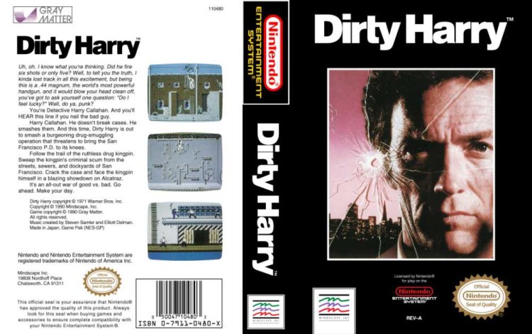 Dirty Harry - Nintendo NES | VideoGameX