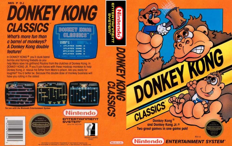 Donkey Kong Classics - Nintendo NES | VideoGameX