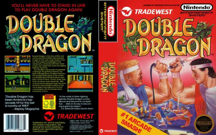 Double Dragon - Nintendo NES | VideoGameX