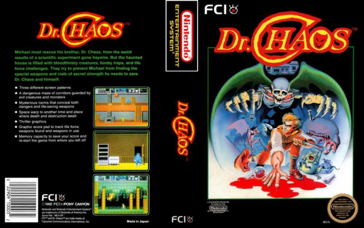 Dr. Chaos - Nintendo NES | VideoGameX