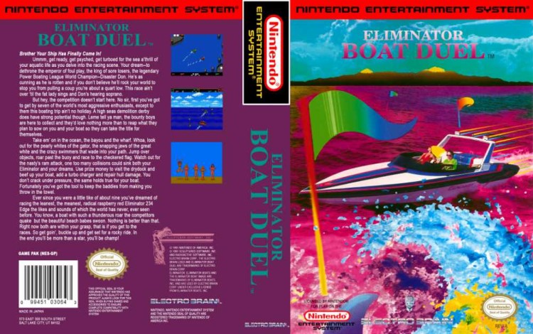 Eliminator Boat Duel - Nintendo NES | VideoGameX