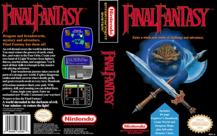 Final Fantasy - Nintendo NES | VideoGameX