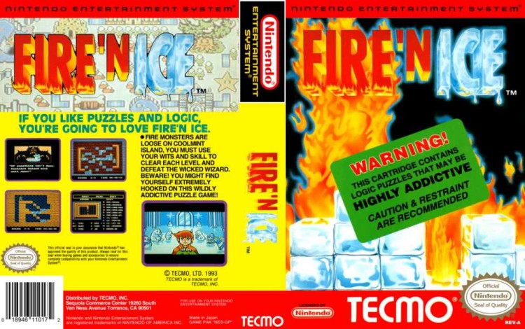 Fire 'N Ice - Nintendo NES | VideoGameX