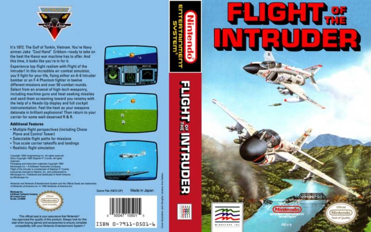 Flight of the Intruder - Nintendo NES | VideoGameX