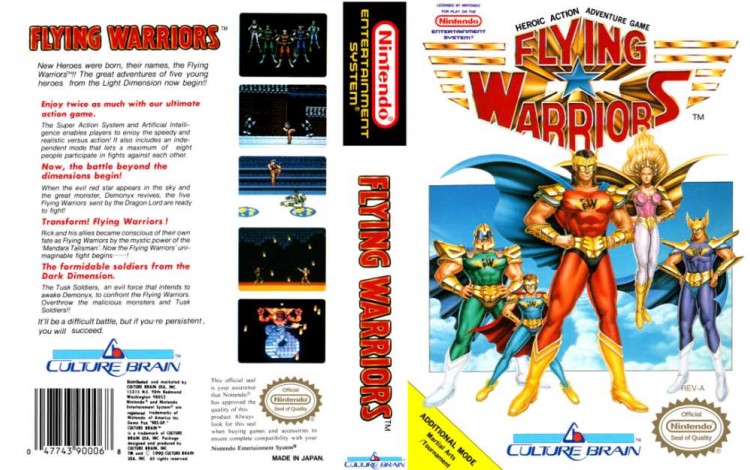 Flying Warriors - Nintendo NES | VideoGameX