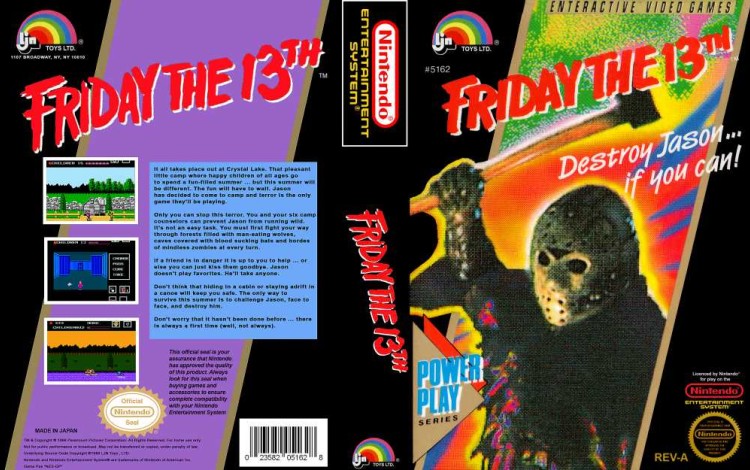 Friday the 13th - Nintendo NES | VideoGameX