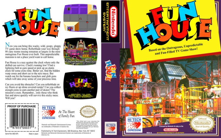 Fun House - Nintendo NES | VideoGameX