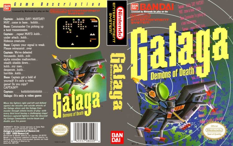 Galaga - Nintendo NES | VideoGameX