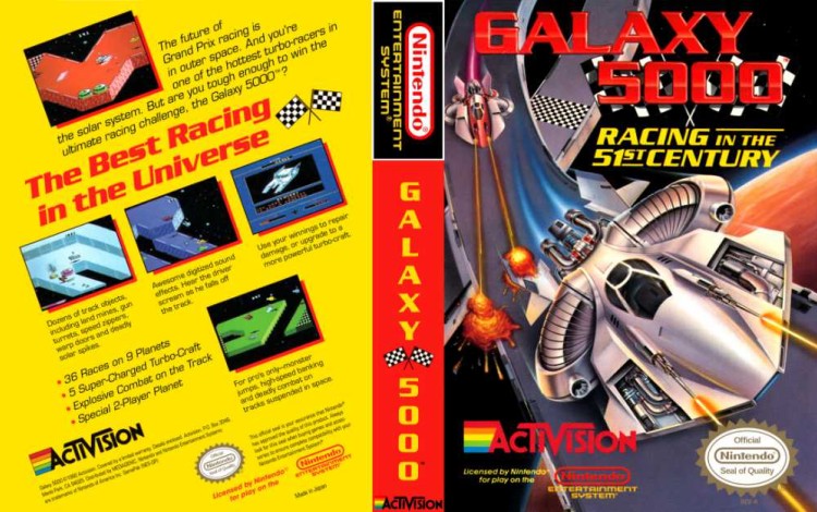 Galaxy 5000: Racing in the 51st Century - Nintendo NES | VideoGameX