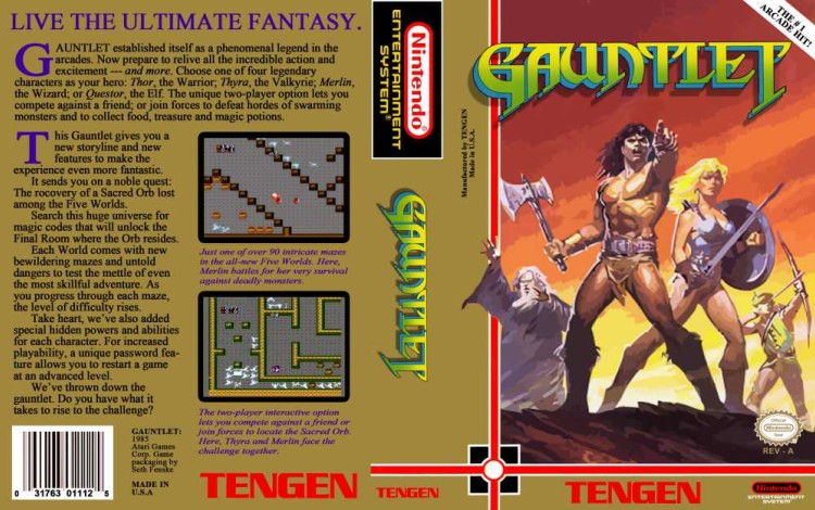 Gauntlet - Nintendo NES | VideoGameX