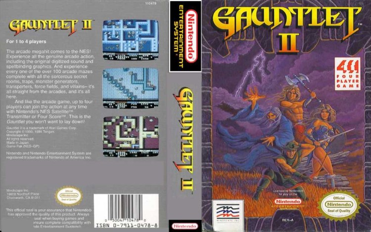 Gauntlet II - Nintendo NES | VideoGameX