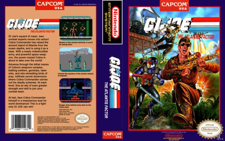 G.I. Joe: The Atlantis Factor - Nintendo NES | VideoGameX