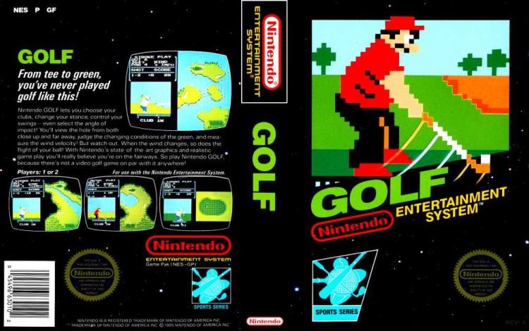 Golf - Nintendo NES | VideoGameX