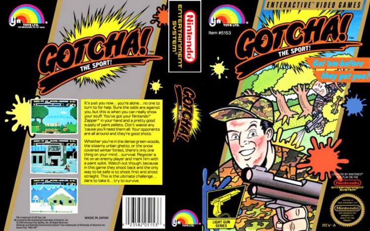 Gotcha! The Sport! - Nintendo NES | VideoGameX