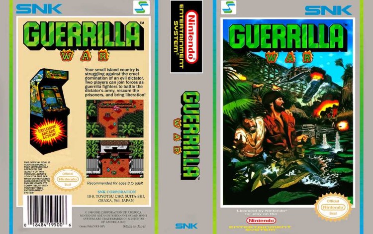 Guerrilla War - Nintendo NES | VideoGameX