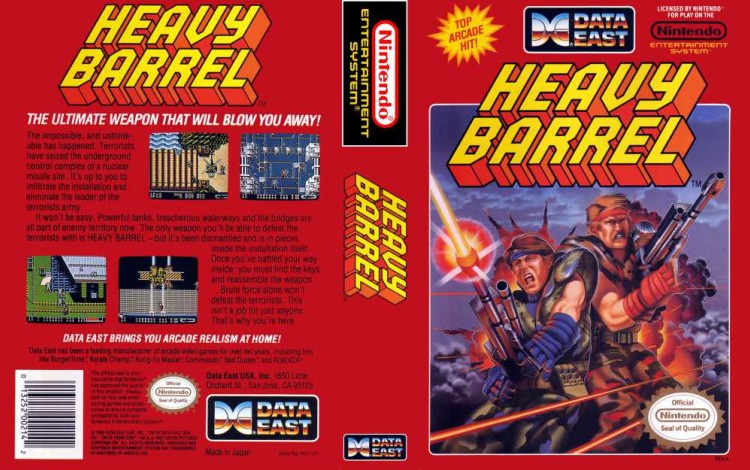 Heavy Barrel - Nintendo NES | VideoGameX