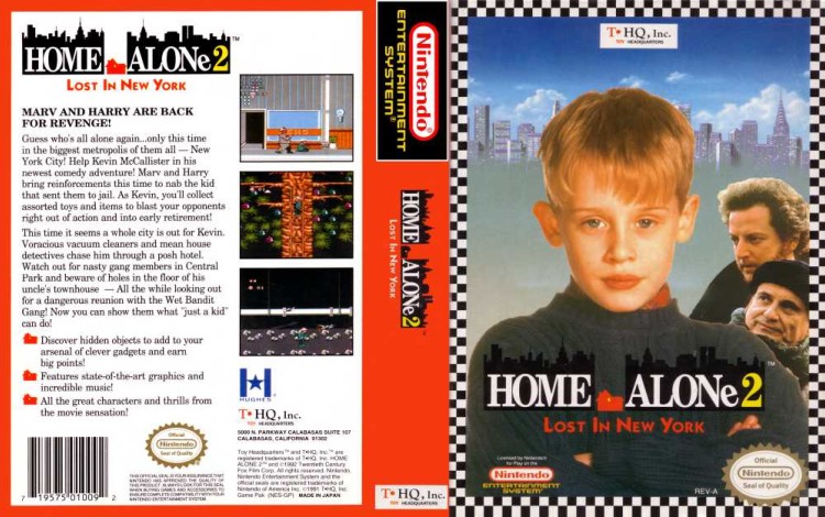 Home Alone 2: Lost in New York - Nintendo NES | VideoGameX