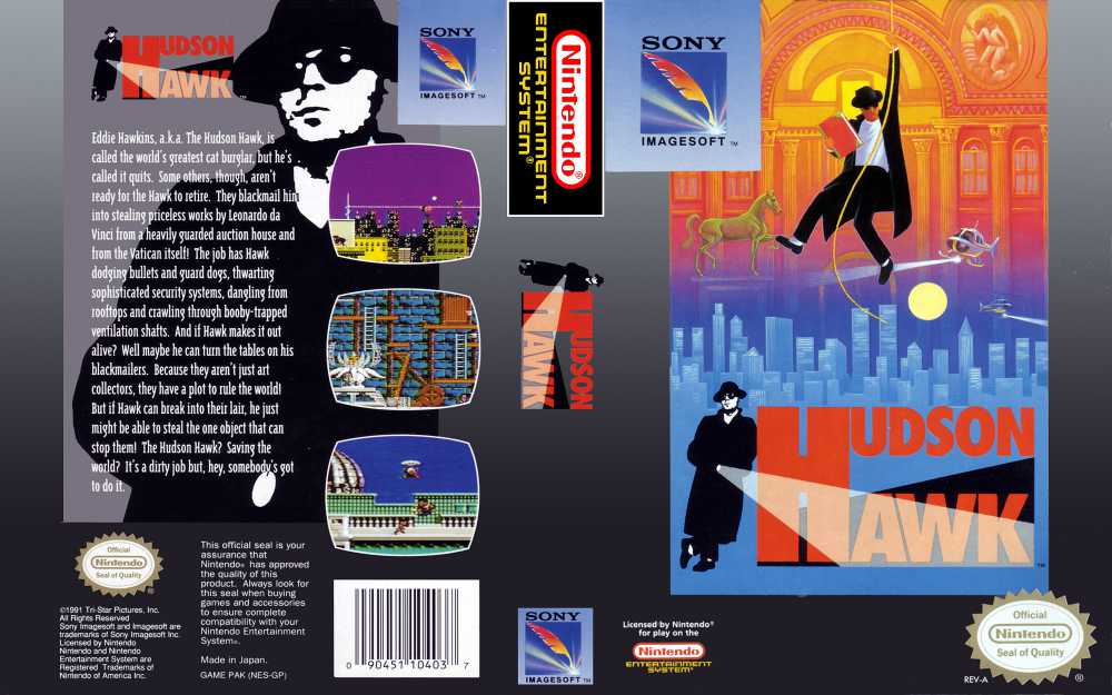 Buy Hudson Hawk for NES | retroplace