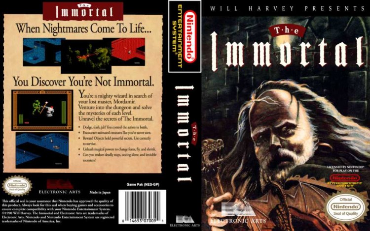 Immortal, The - Nintendo NES | VideoGameX