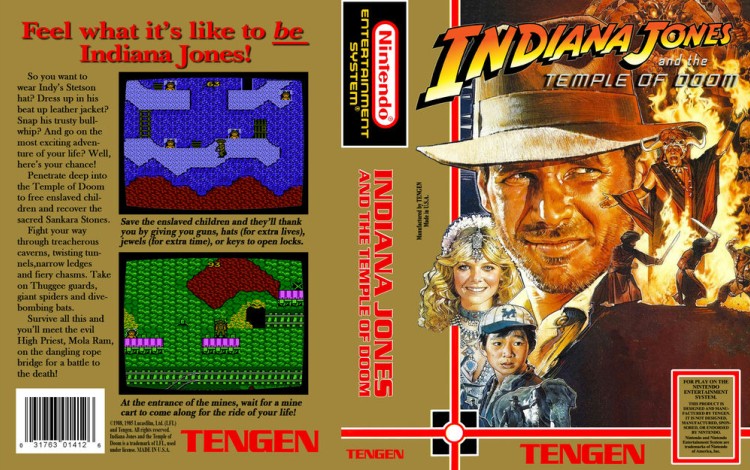 Indiana Jones and the Temple of Doom - Nintendo NES | VideoGameX