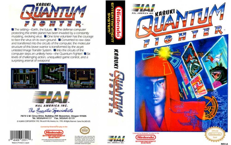 Kabuki Quantum Fighter - Nintendo NES | VideoGameX