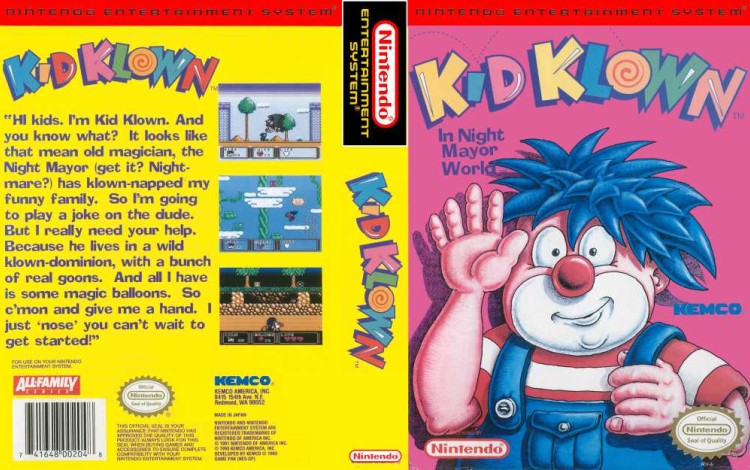 Kid Klown in Night Mayor World - Nintendo NES | VideoGameX