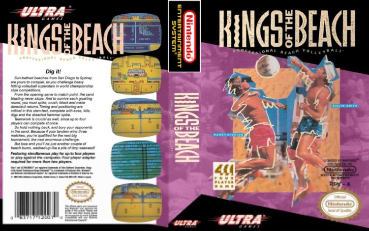 Kings of the Beach - Nintendo NES | VideoGameX