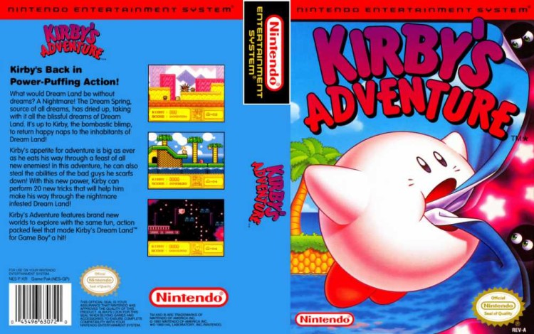 Kirby's Adventure - Nintendo NES | VideoGameX