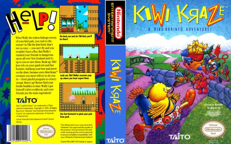 Kiwi Kraze - Nintendo NES | VideoGameX