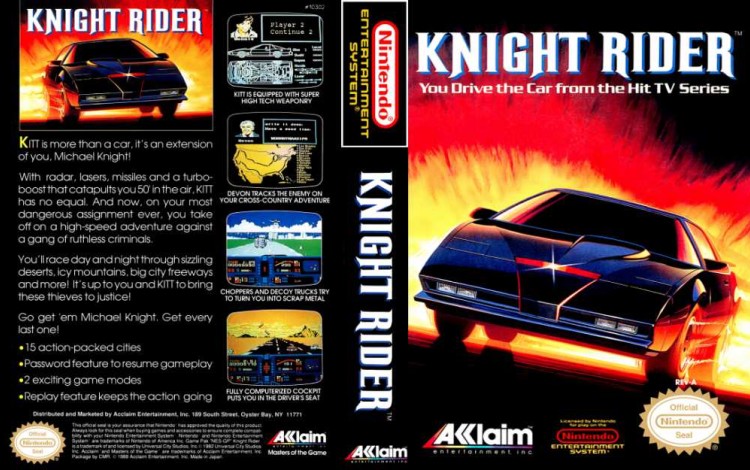 Knight Rider - Nintendo NES | VideoGameX