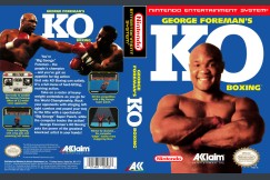 KO Boxing, George Foreman's - Nintendo NES | VideoGameX